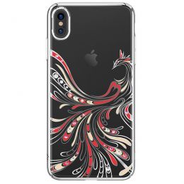 Чехол Kingxbar Flying для iPhone Xs Max Silver Frame