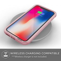 Чехол X-Doria Defense Lux для iPhone Xs Max Pink glitter