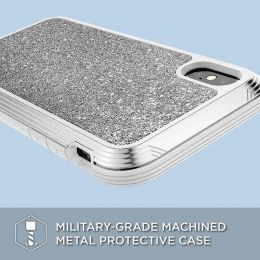 Чехол X-Doria Defense Lux для iPhone Xs Max White glitter