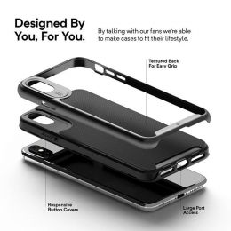 Чехол Caseology Wavelength для iPhone XS Max Чёрный