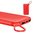Внешний аккумулятор Baseus Powerful QC3.0 Dual Input 20000mAh Красный