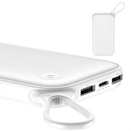 Внешний аккумулятор Baseus Powerful QC3.0 Dual Input 20000mAh Белый