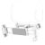 Держатель на подголовник Baseus Back Seat Car Mount Holder Белый