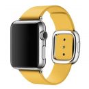 Ремешок кожаный Modern Buckle для Apple Watch 38/40 mm Желтый