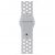 Ремешок спортивный Dot Style для Apple Watch 42/44 mm Серо-Белый