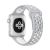 Ремешок спортивный Dot Style для Apple Watch 38/40мм Серо-Белый