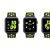 Ремешок спортивный Dot Style для Apple Watch 42/44 mm Черно-Зеленый