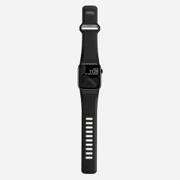Ремешок силиконовый Nomad Sport для Apple Watch 42/44 мм Black and Slate