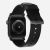 Ремешок кожаный Nomad Modern для Apple Watch 42/44 мм Чёрный с черной фурнитурой