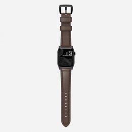 Ремешок Nomad Traditional для Apple Watch 38/40 мм Rustic Brown с черной фурнитурой