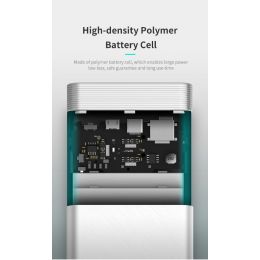 Внешний аккумулятор с беспроводной зарядкой Rock P55 10000mAh Белый