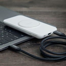 Внешний аккумулятор с беспроводной зарядкой Momax Q.Power 3 10000mAh Чёрный