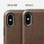 Чехол-кошелек Nomad Rugged Tri-Folio для iPhone X/Xs Коричневый