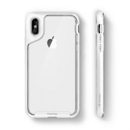 Чехол Caseology Skyfall для iPhone XS Серебро