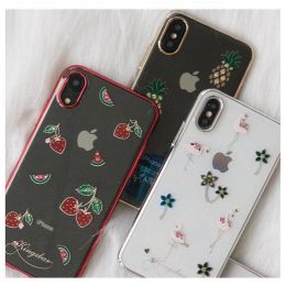 Чехол Kingxbar Tropical для iPhone XR Pineapple