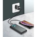 Внешний аккумулятор Baseus Mulight QC3.0 + PD3.0 20000mAh Черный