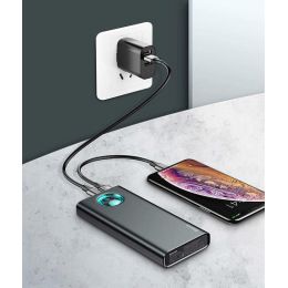 Внешний аккумулятор Baseus Mulight QC3.0 + PD3.0 20000mAh Белый