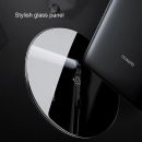 Беспроводная зарядка Baseus Simple с дисплеем Черная