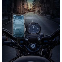 Держатель смартфона Baseus Knight Motorcycle holder Чёрный