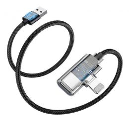 Кабель-переходник Baseus Entertaining Audio Cable Lightning Черный