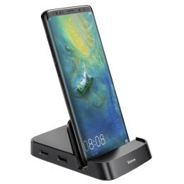 Хаб Baseus Mate Docking Type-C (standard version) Чёрный