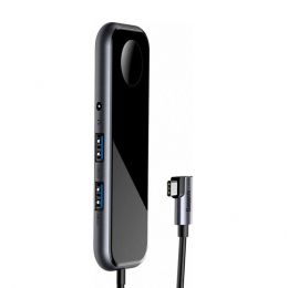 Хаб Baseus Mirror AZ0G (USB3.0+HDMI+Audio+PD+iWatch)