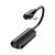 Переходник Baseus L505 Lightning + mini Jack Черный