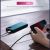 Внешний аккумулятор Baseus Adaman Metal Design Display 20000мАч Фиолетовый