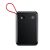 Внешний аккумулятор Baseus Mini S 3A 10000мАч (Lightning кабель) Чёрный