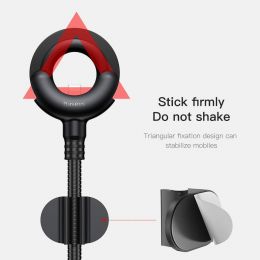 Кабель-держатель Baseus Car Mount USB Cable Lightning to USB Черный