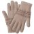 Перчатки для сенсорных экранов Xiaomi FO Touch Screen Warm Velvet Gloves Бежевые