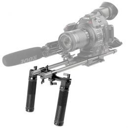Двуручный хват для направляющих 15мм SmallRig Basic Shoulder Rig Handle Kit (998)