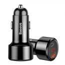 Автомобильное зарядное устройство Baseus PPS 45W Черный