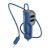 Автозарядка 2 USB + Lightning 5.5A Baseus Multi Car Chrager Синяя
