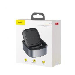 Хаб Baseus Mate Docking Type-C Expanded Socket Серый