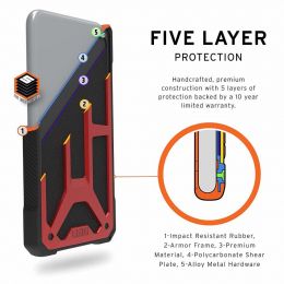 Чехол UAG Monarch для iPhone 11 PRO Красный