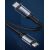 Кабель Baseus Cafule Type-C PD3.1 Gen2 100W 1м Черный-Золотой