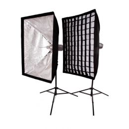 Комплект импульсного света FST PRO-400H Softbox Kit