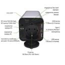 Внешний аккумулятор Delongtop 150Wh AC 220V Чёрный