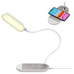 Светильник с беспроводной зарядкой Momax Q.LED Flex 10W Чёрный