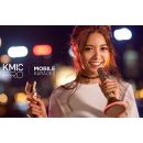 Беспроводной микрофон для караоке Momax K-MIC PRO Розовое золото