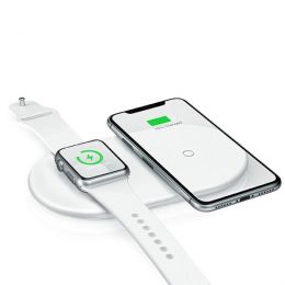 Беспроводная зарядка Baseus Smart 2in1 (Type-C Version) Белая