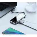 Хаб Baseus Mirror DZ0G (USB3.0+HD4K+RJ45+PD)