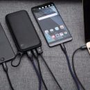 Внешний аккумулятор Baseus Powerful QC3.0 Dual Input 20000mAh Чёрный
