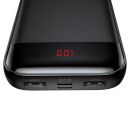 Внешний аккумулятор Baseus Mini Cu PD 20000mAh c дисплеем Чёрный