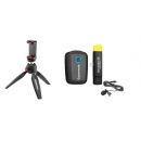 Комплект Saramonic Blink500 B3(TX+RXDI) Радиосистема 2,4Гц приемник + передатчик, разъем Lighting (iPhone)+MKPIXICLAMP-BK