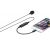 Комплект Saramonic LavMicro Di петличный микрофон для смартфонов (вход Apple Lightning)+MKPIXICLAMP-BK
