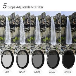 Светофильтр нейтральный K&F concept 72mm Nano-X Pro Variable Fader NDX, ND8~128 (KF01.1328)