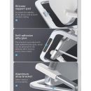 Беспроводная зарядка Baseus Rib Horizontal and Vertical Holder 15W Белая