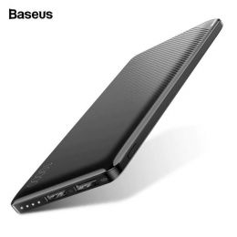 Внешний аккумулятор Baseus Mini Cu power bank 10000mAh (Dual USB 2.1A output/micro input ) Белый
